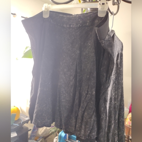 Torrid Button Up Shacket And Skirt Set - Picture 2 of 7